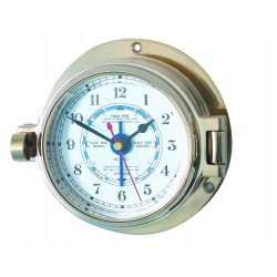 Channel Tide Clock (Solid Brass)