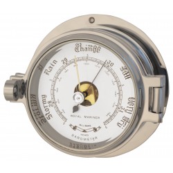 Channel Barometer (Polished Chrome over Brass)