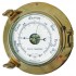 Large Porthole Barometer (Solid Brass)
