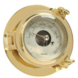 Cabin Barometer (Brass)
