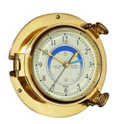 Cabin Tide Clock (Brass)