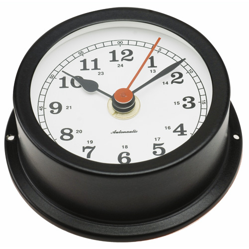 Atlantic 95 Clock (Matt Black)